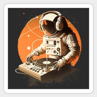 DJ Astronaut Magnet